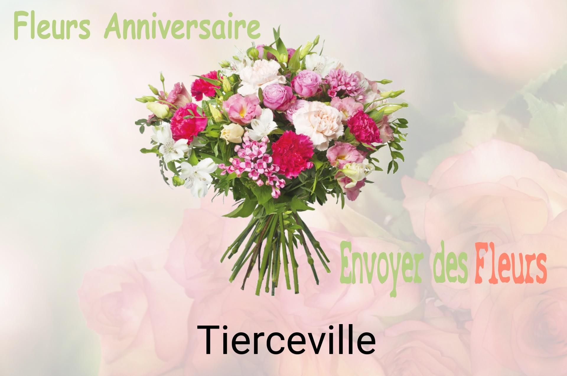 Bouquet de fleurs d’anniversaire livré à Tierceville